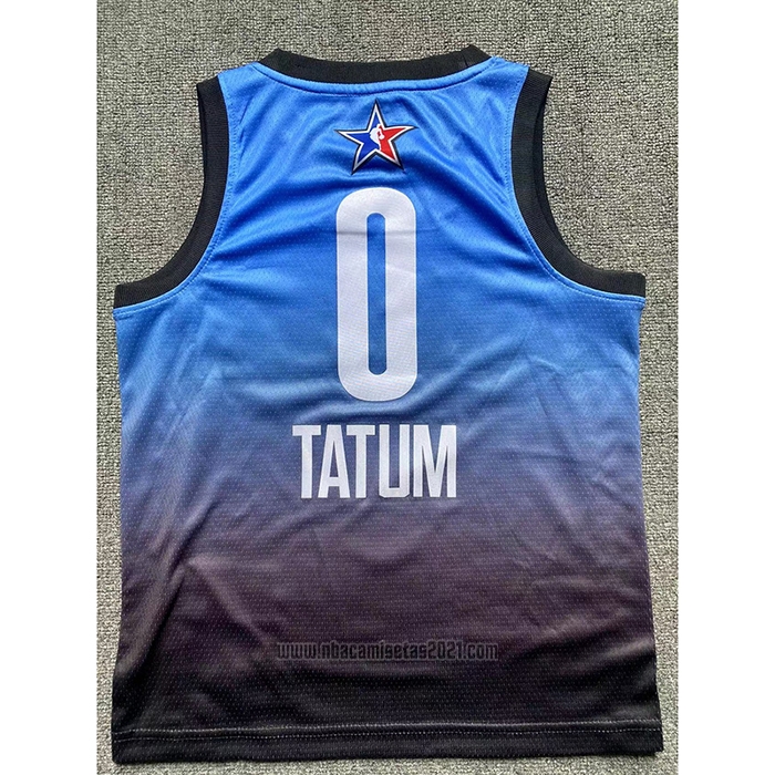 Camiseta Nino All Star 2023 Boston Celtics Jayson Tatum #0 Azul